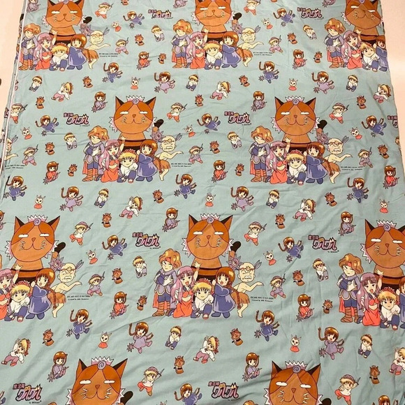 Vintage 1994  Mahojin Guru Guru Twin Duvet Cover Anime Bedodo - Picture 2 of 16